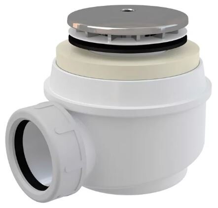 Изображение товара Сифон для душевого поддона Alcaplast A47CR d50 хром из Чехии