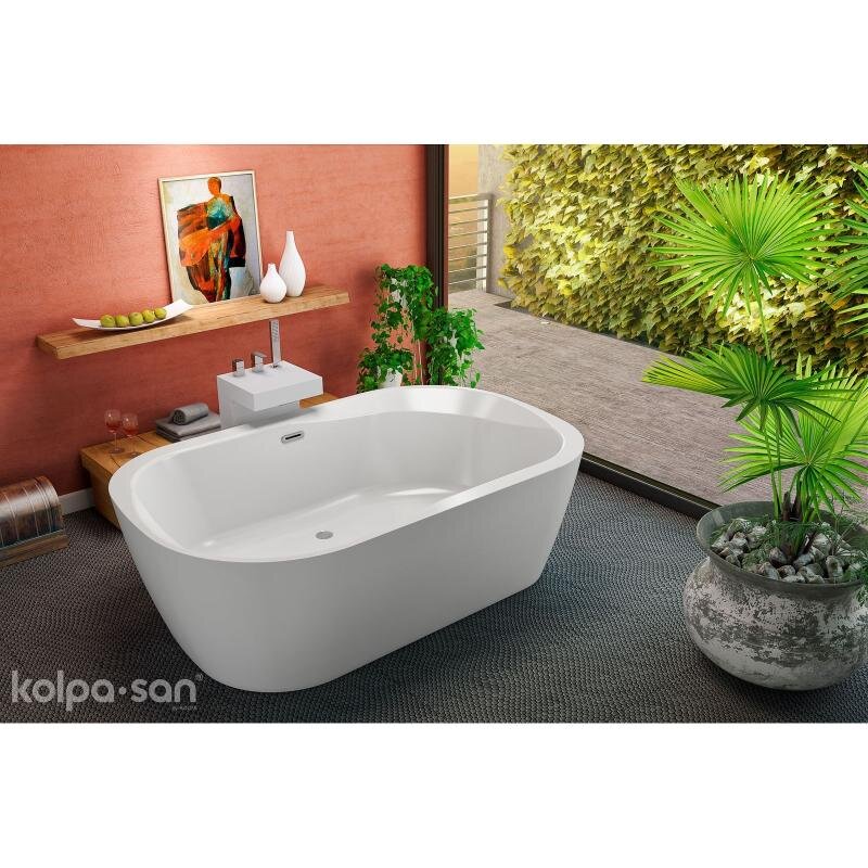 Изображение товара Ванна Kolpa-San Adam&Eva FS 190x120 белая с гидромассажем и хромотерапией