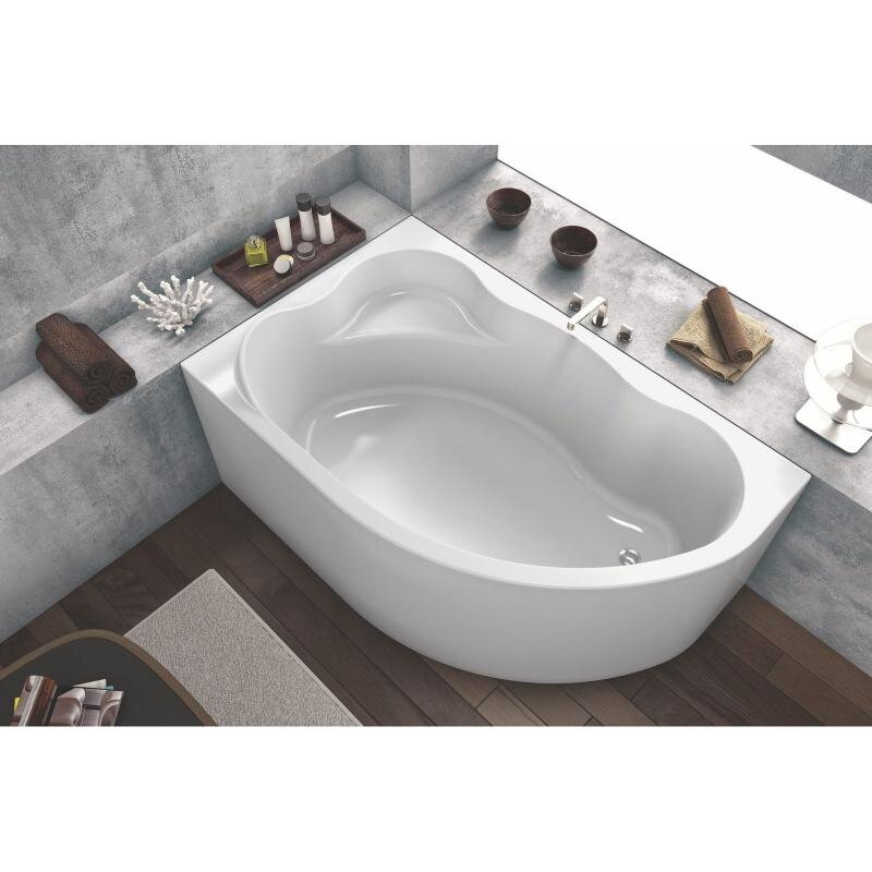 Изображение товара Ванна Kolpa-San Amadis 160x100 см асимметричная белая Изображение товара Ванна Kolpa-San Amadis 160x100 см асимметричная белая