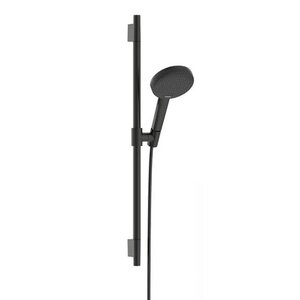Изображение товара Душевой гарнитур Hansgrohe Alive 24602340, 70 см, шлифованный черный хром