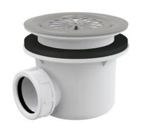 Изображение товара Сифон для душевого поддона Alcaplast A48 d90 с нержавеющей решеткой