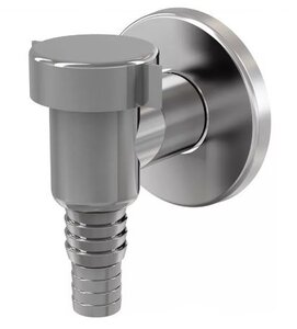 Изображение товара Сифон для стиральной машины Alcaplast APS1, хромированный, пластиковый