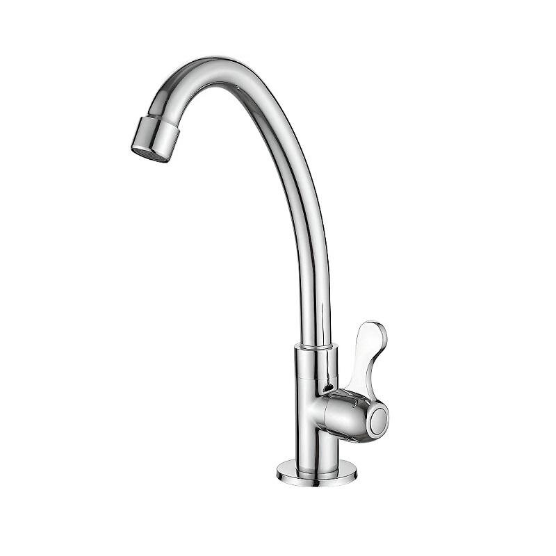 Изображение товара Кухонный кран Haiba HB4185 хром, поворотный излив Изображение товара Кухонный кран Haiba HB4185 хром, поворотный излив
