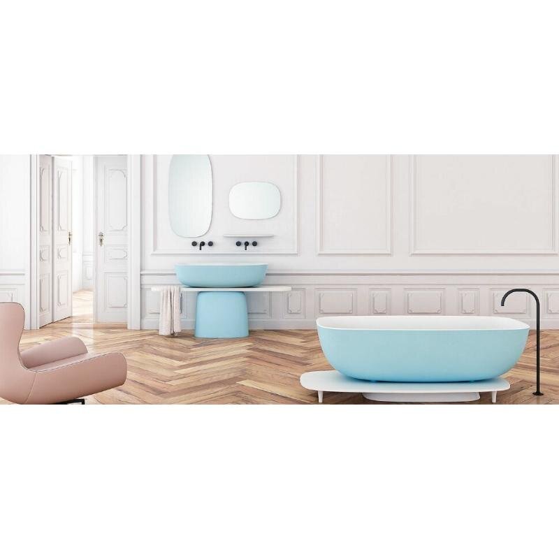 Изображение товара Ванна из искусственного камня Kolpa-San Milo 592480, 174 х 75, цвет blue