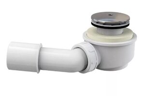 Изображение товара Выпускной комплект для душевого поддона Alcaplast A471CR d50 хромированный пластик