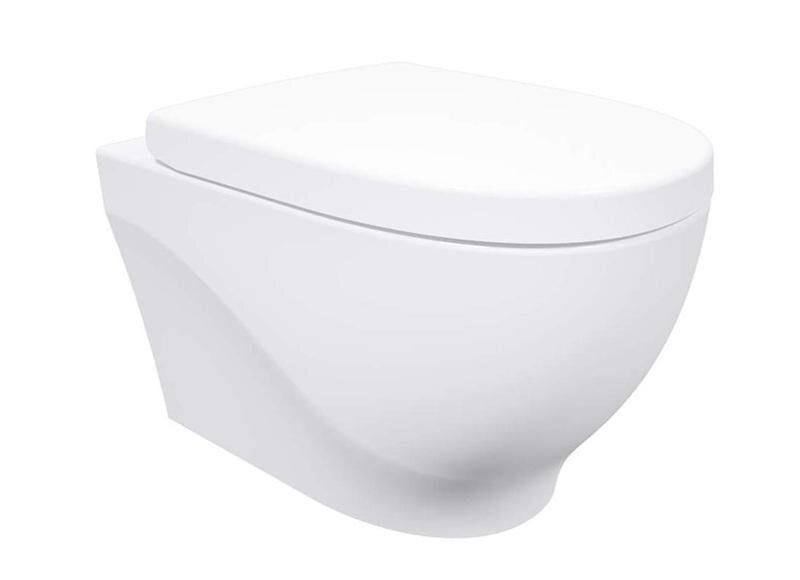 Изображение товара Подвесной унитаз Creavit Mare MA321-00CB00E-0000, безободковый, с функцией биде, белый