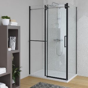 Изображение товара Душевой уголок Kolpa-San Virgo 512950, 120 x 80 см, стекло прозрачное, профиль черный