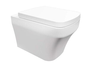 Изображение товара Подвесной унитаз Creavit Solo SO321-00CB00E-0000, безободковый, с функцией биде, белый 