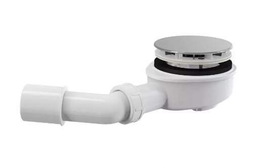 Изображение товара Выпускной комплект сифона для душевого поддона Alcaplast A492CR d90 хромированый