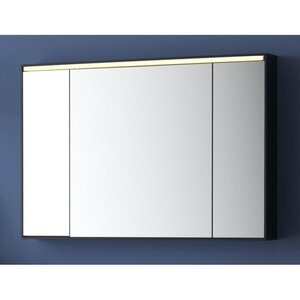 Изображение товара Зеркальный шкаф Kolpa-San To 528870, 100 см, с подсветкой, цвет черный