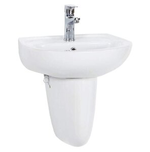 Изображение товара Раковина Creavit Oval TP145-00CB00E-0000, 45 см, фарфор, белая