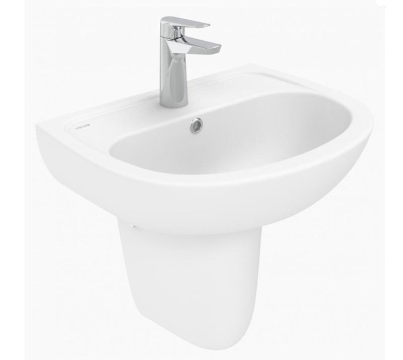 Изображение товара Раковина Creavit Oval TP150-00CB00E-0000 50 см с переливом для ванной комнаты