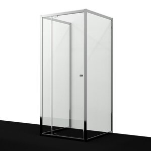 Изображение товара Душевой уголок WasserKRAFT Aula 11P43, 90 х 90 см, стекло прозрачное, профиль хром