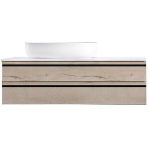 Изображение товара Подвесная тумба под раковину Kolpa-san Alexis 547210 100 см с столешницей