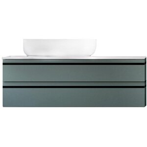 Изображение товара Kolpa-san Alexis 547200 100 см подвесная тумба с столешницей, зелёная