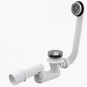 Изображение товара Слив-перелив для душевого поддонa click/clack Alcaplast A506KM, хром