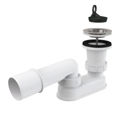 Изображение товара Выпускной комплект для душевого поддона Alcaplast A461 d50 с гидрозатвором