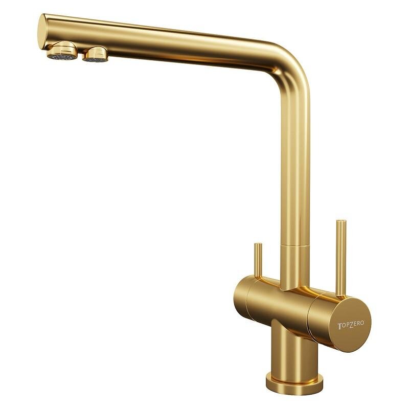 Изображение товара Смеситель TopZero TPZ 301 GOLD с подключением к фильтру