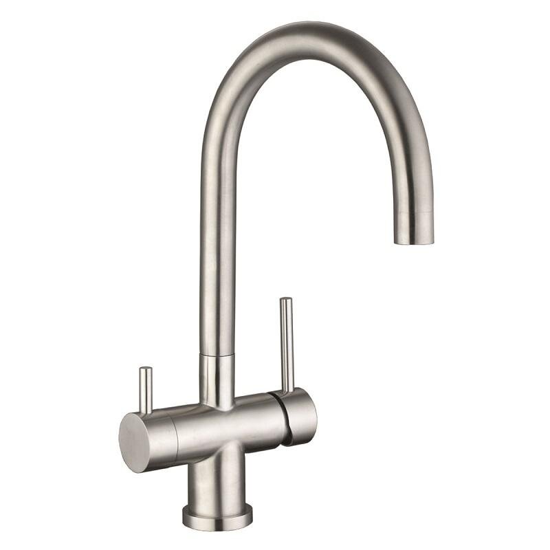 Изображение товара Смеситель TopZero TPZ 302 INOX для кухонной мойки с подключением к фильтру
