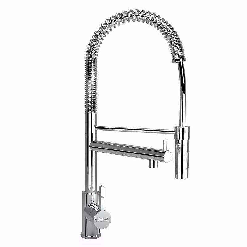 Изображение товара Смеситель TopZero TPZ 306 CR, для кухонной мойки, с подключением к фильтру, хром