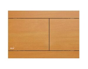 Изображение товара Клавиша смыва AlcaPlast Flat Wood Fun, бук