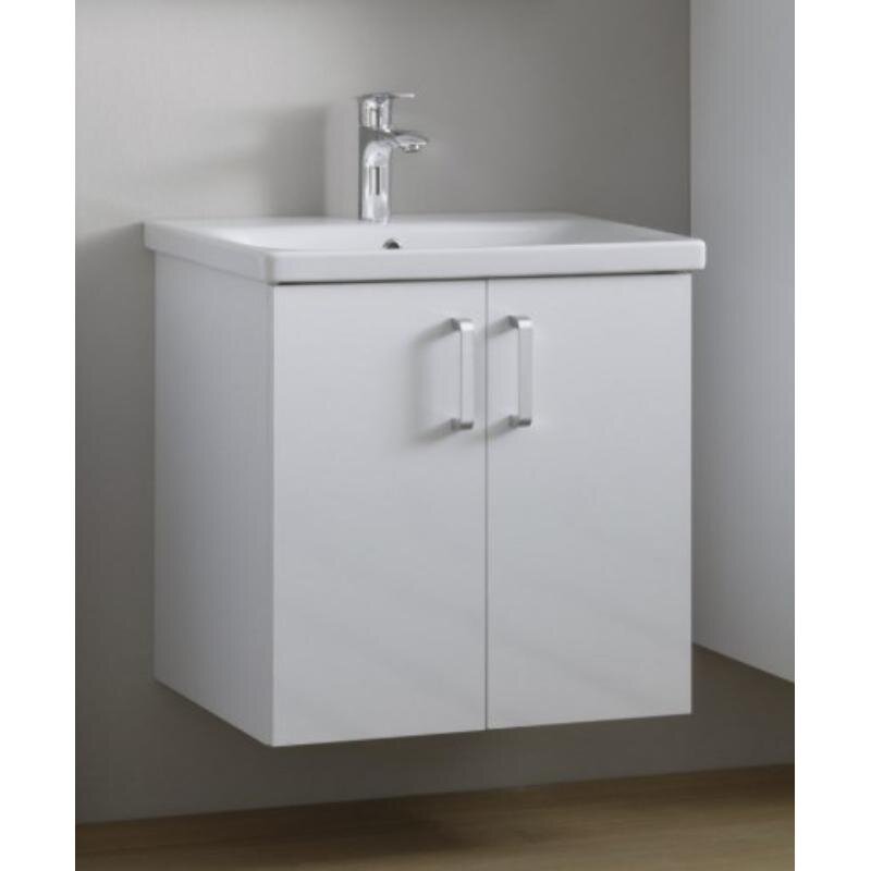 Изображение товара Тумба с раковиной Kolpa-san Evelin 562020, подвесная, белый матовый