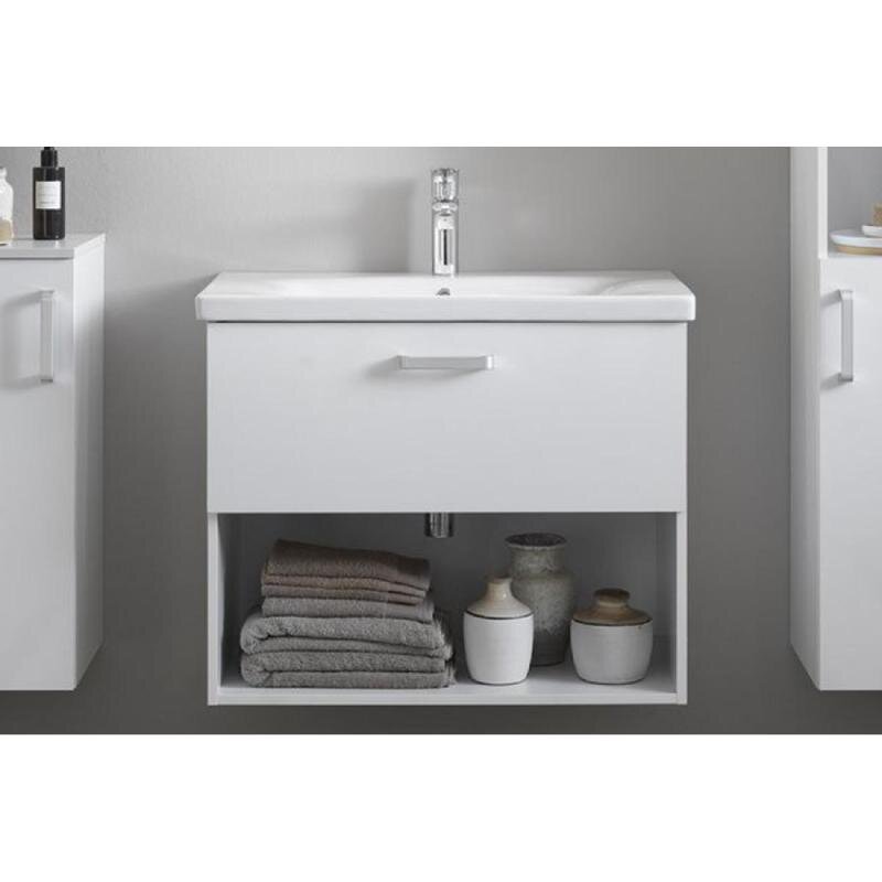 Изображение товара Тумба с раковиной Kolpa-san Evelin 562050 55 см белая матовая