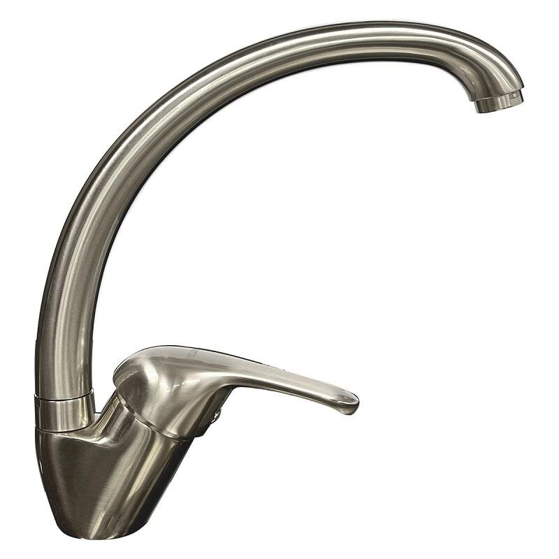 Изображение товара Смеситель Wellinox WIX 202 SS, для кухонной мойки, нержавеющая сталь