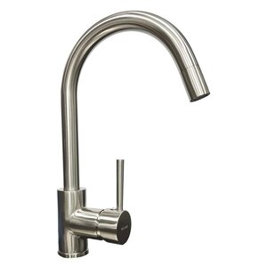 Изображение товара Смеситель Wellinox WIX 203 SS, для кухонной мойки, нержавеющая сталь Изображение товара Смеситель Wellinox WIX 203 SS, для кухонной мойки, нержавеющая сталь