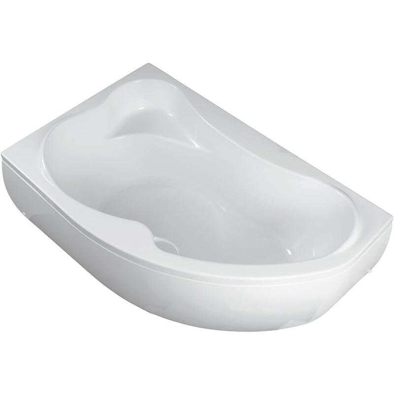 Изображение товара Ванна акриловая Aquanet Capri 00205476/00205386, 160 x 100 см левая/правая, с каркасом, белая