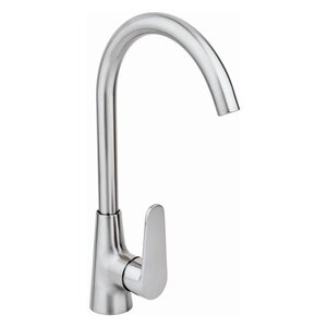 Изображение товара Смеситель Wellinox WIX 204 SS, для кухонной мойки, нержавеющая сталь