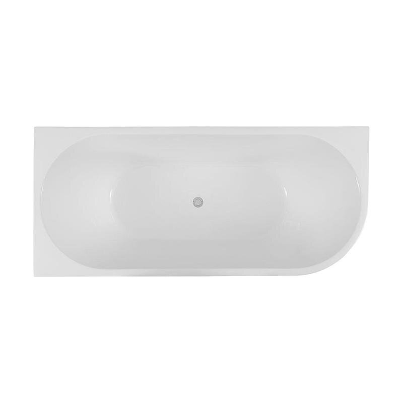 Изображение товара Ванна акриловая Aquanet Family Elegant 3805-N-GW/3806-N-GW, 180 x 80 см левая/правая, белая, панель белая
