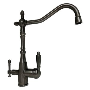 Изображение товара Смеситель TopZero Brad TITAN для кухонной мойки с подключением к фильтру, титан