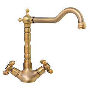 Изображение товара Смеситель TopZero Richard BR, для кухонной мойки, бронза