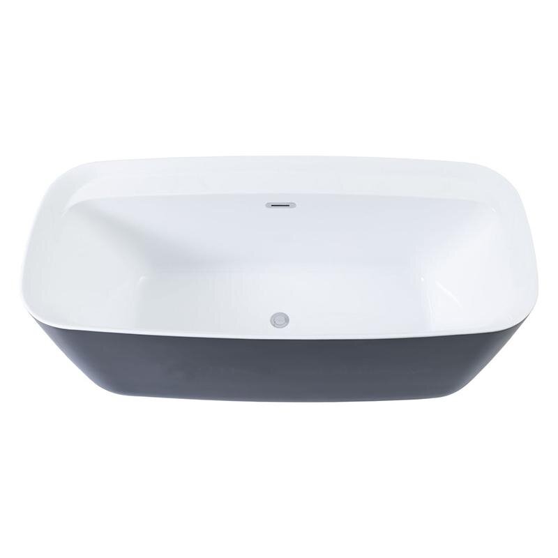 Изображение товара Ванна акриловая Aquanet Family Fine 95778-MW-MB, 170 x 78 см, белая матовая, панель черная матовая Изображение товара Ванна акриловая Aquanet Family Fine 95778-MW-MB, 170 x 78 см, белая матовая, панель черная матовая