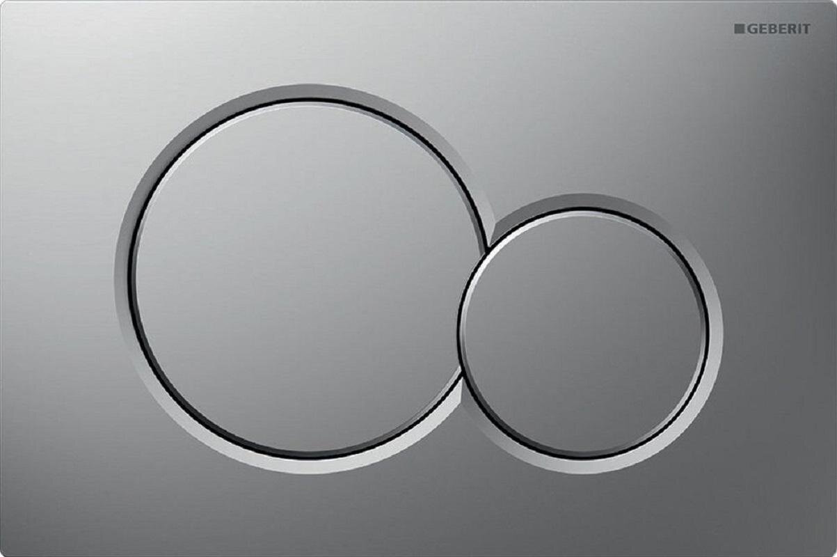 Изображение товара Geberit Sigma 115.770.46.5 клавиша смыва, механическая, хром матовый