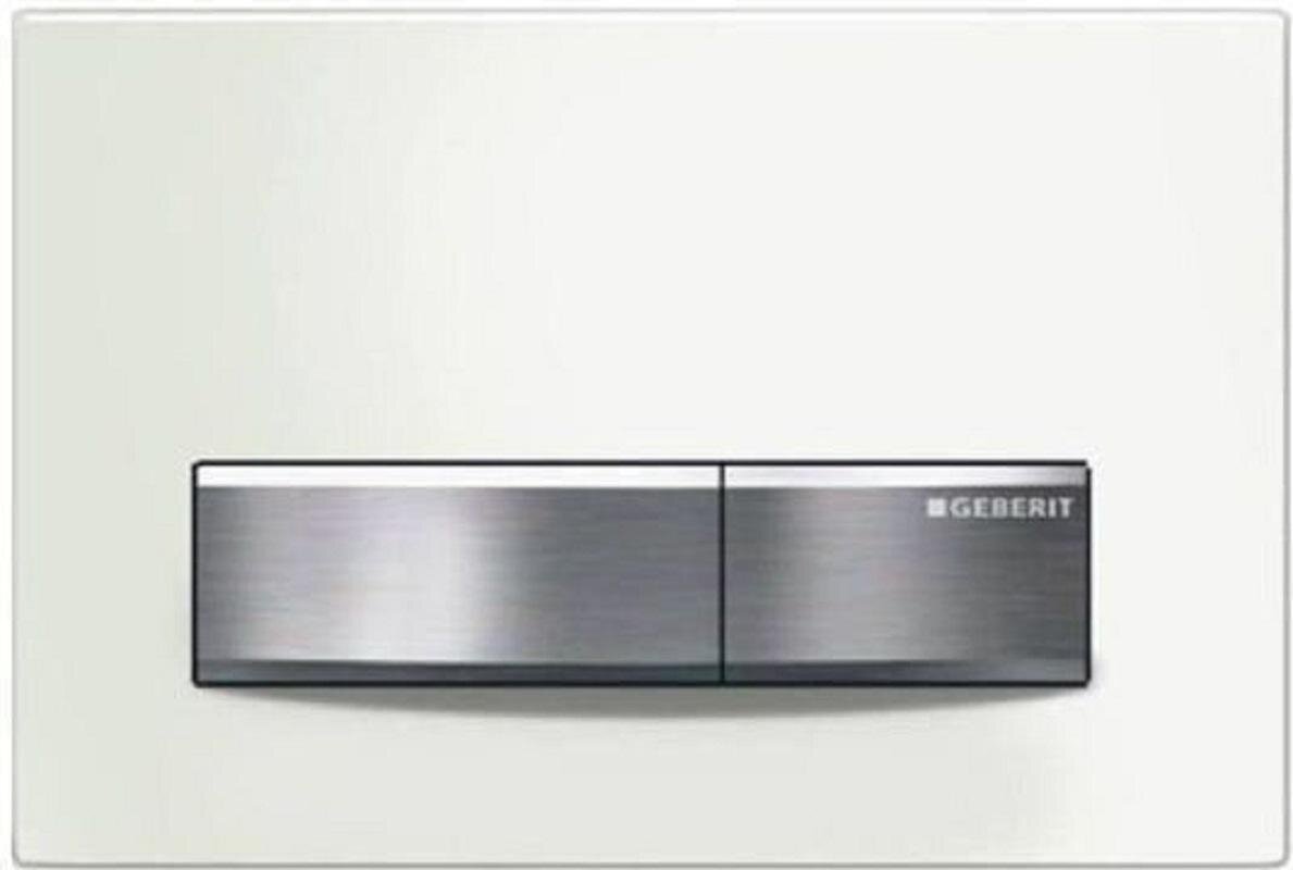 Изображение товара Клавиша смыва Geberit Sigma 50 механическая, белая, надежная и стильная