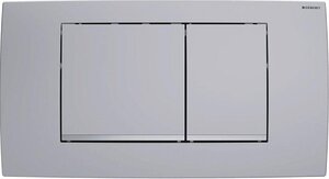 Изображение товара Клавиша смыва Geberit Twinline 115.899.KN.1, механическая, цвет хром