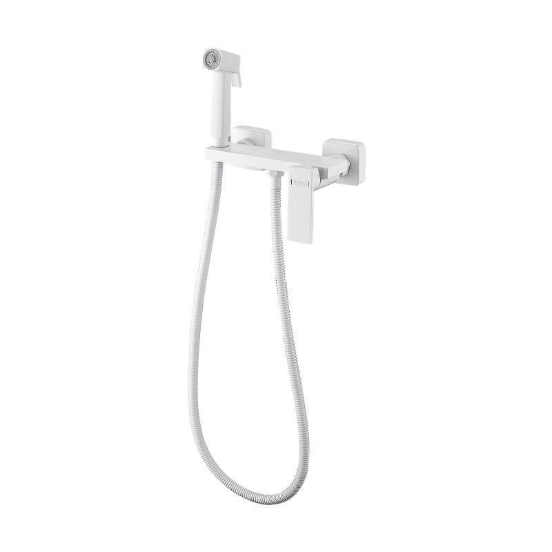 Изображение товара Гигиенический душ Haiba, HB5517-8, со смесителем, белый матовый