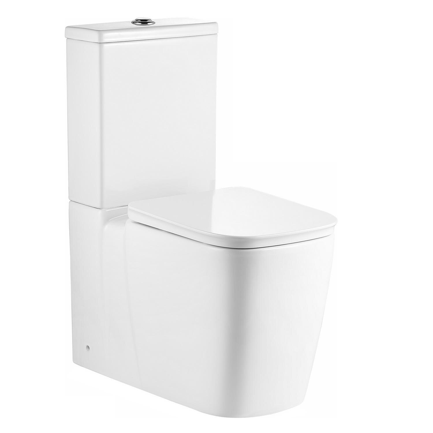 Изображение товара Унитаз Gravity W-7770 безободковый 42 см, комплект, белый