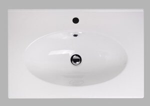 Изображение товара Керамическая раковина BelBagno BB600-LV-CER-N, 60 x 45,2 x 18,4 см
