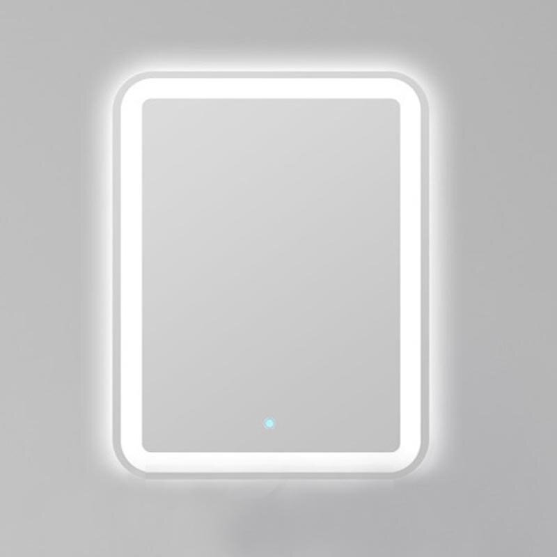 Изображение товара Зеркало BelBagno Fly SPC-600-800-LED, со светодиодным светильником, сенсорным выключателем и с прозрачной окантовкой