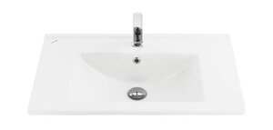 Изображение товара Раковина Creavit Su SU075-00CB00E-0000, 75 см, фарфор, белая