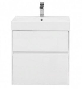 Изображение товара Тумба под раковину Aquanet Бруклин 60, подвесная, белая, 00203958