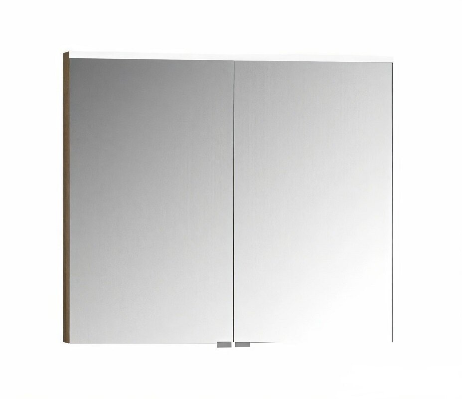 Изображение товара Зеркальный шкаф Vitra Premium 80 см с подсветкой и натуральным деревом