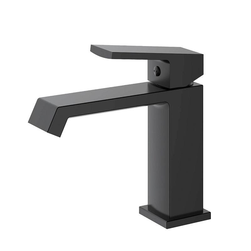 Изображение товара Смеситель Haiba HB10575-7 для раковины с черным матовым покрытием