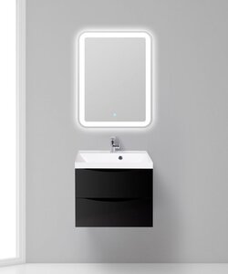 Изображение товара Тумба под раковину BelBagno MARINO-600-2C-SO-NL-P 60 см, подвесная, Nero Lucido