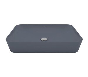 Изображение товара Раковина Creavit Ultra UL060-00BM00E-0000, 60 см, фарфор, базальт