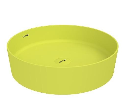 Изображение товара Раковина Creavit Loop LP145-00NN00E-0000, 45 см, фарфор, неон матовый