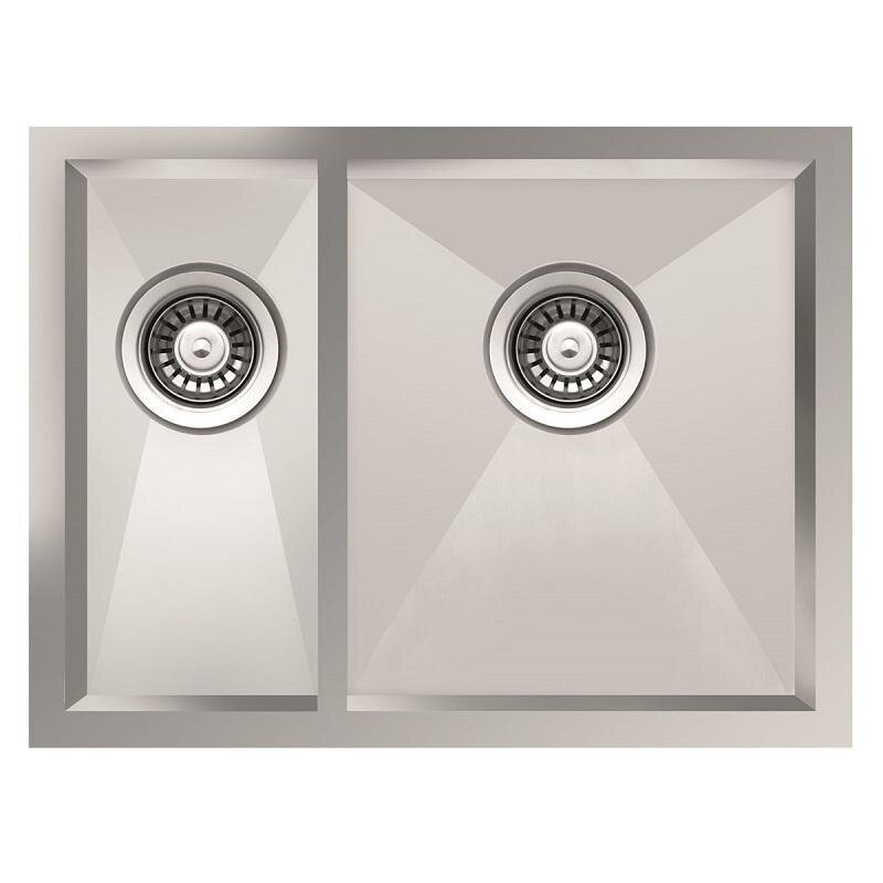 Изображение товара Мойка TopZero TNL340.70.30 12K R, 57 см, чаша справа, нержавеющая сталь